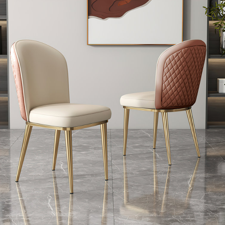 Mercer41 Kanaloa Parsons Chair in Off White Wayfair